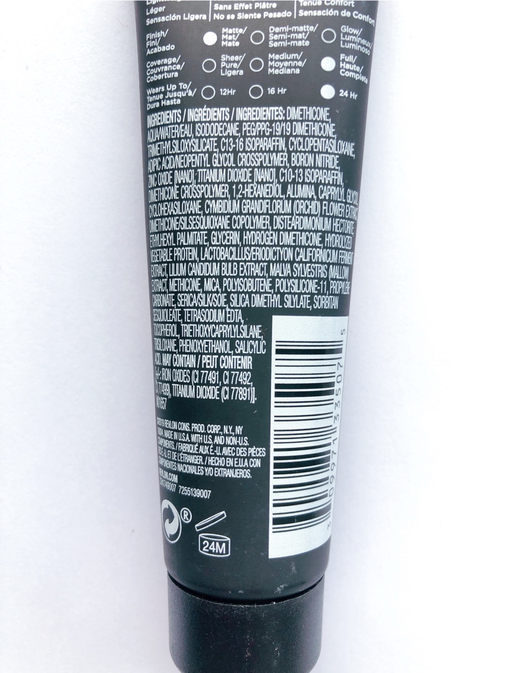 REVLON COLORSTAY FULL COVERAGE
FOUNDATION MATTE 240 MEDIUM BEIGE makeup - Picture 4 of 4